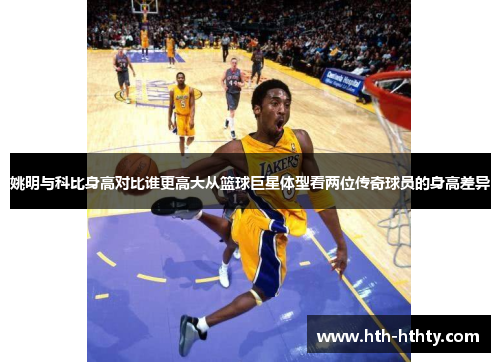 姚明与科比身高对比谁更高大从篮球巨星体型看两位传奇球员的身高差异